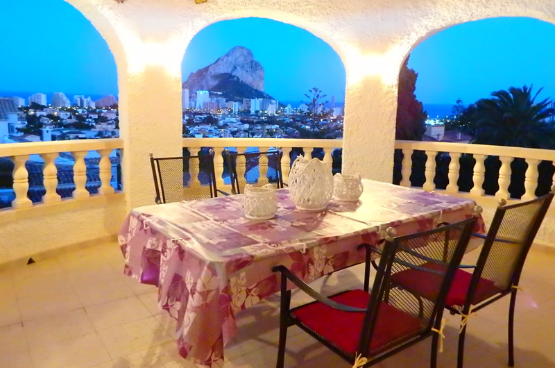 rent 5 bedroom family villa calpe spain